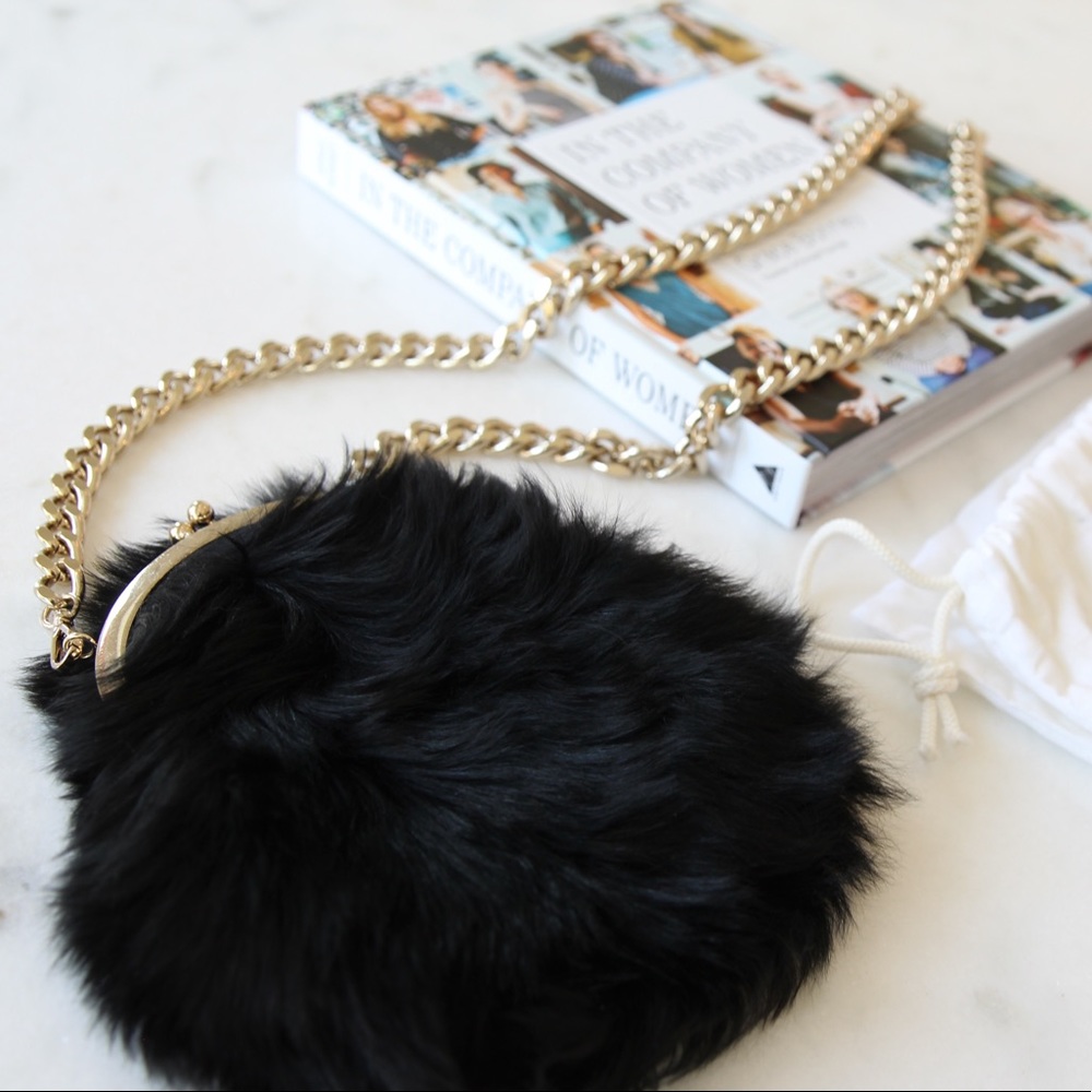Simone Rocha Fur Clutch / Crossbody